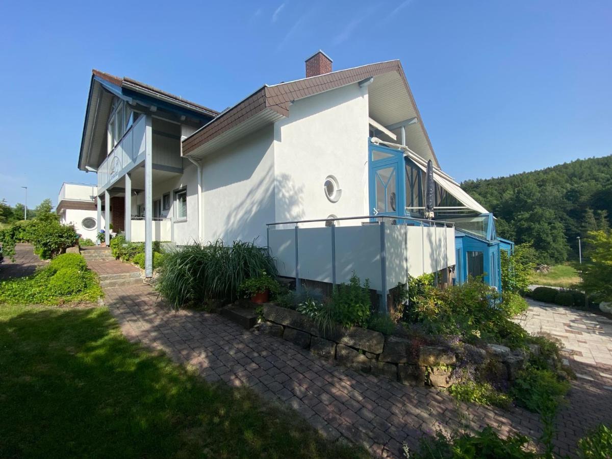 Pension-Ferienwohnung Liesbachtal Direkt Am Waldrand Bayerische Rhoen Schönau an der Brend Esterno foto