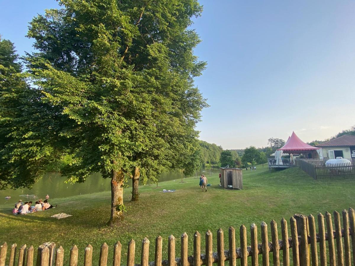Pension-Ferienwohnung Liesbachtal Direkt Am Waldrand Bayerische Rhoen Schönau an der Brend Esterno foto